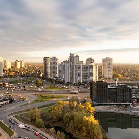 Лучшие Апартаменты В Жк Seven Днепровская Набережная Осокорки Kiev Buitenkant foto